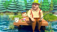 شعر کودکان  - ماهیگیری Once I Caught A Fish Alive - THE BEST Song for Children 