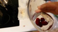Cornelian cherries for primitive raw sorbet