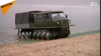 خودروی عجیب روسی نیاز به جاده ندارد