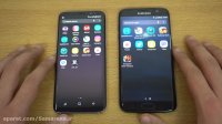 اسپید تست گلکسی اس۸ در برابر گلکسی اس۷ اج