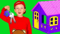 برنامه کودک سنیا و خرید خانه بزرگ جدید : سنیا و بابایی