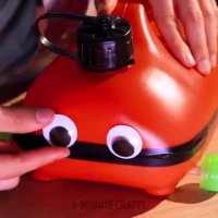 کاردستی با اشیا دور ریختنی -  ساخت اسباب بازی