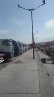 موج اعتصاب سراسری کامیون داران در شهر درود ادامه دارد