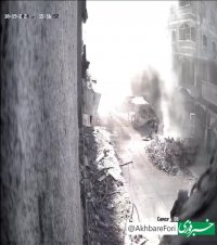 لحظه حمله مستقیم اسرائیل به یک آمبولانس در غزi