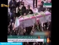 مراسم تدفین و خاکسپاری شهید محسن حججی