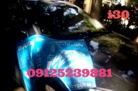 قبل و بعد از ترمیم سنگ خوردگی شیشه اتومبیل 09125239881