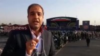 حضور رئیس جمهور در مراسم رژه نیروهای مسلح