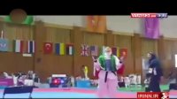 کسب مدال طلای تکواندو توسط اکرم خدابنده