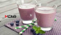 لذت آشپزی: اسموتی شاتوت و بلوبری با طعم نعنا