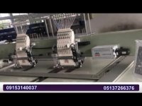 فروش دستگاه گلدوزی 2 کله بهمراه پولک و قیطان