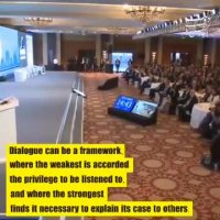 Remarks of Iran’s Foreign Minister about the importance of dialogue