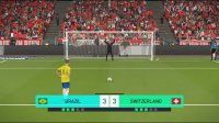 PES 2018  - صحنه پنالتی سوییس و برزیل