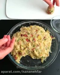 طرز تهیه توپک_سیب_زمینی (آسان و خوشمزه)