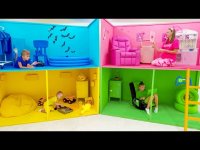 برنامه کودک ولاد و نیکی : چالش خانه بازی چهار رنگ