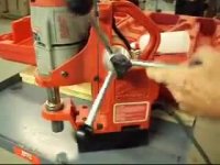 MILWAUKEE ELECTROMAGNETIC DRILL PRESS CHARLES 042611