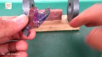 Free energy LED light bulbs using magnets with motor - New DIY projects idea at school