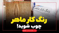 رنگ کار ماهر چوب شوید!