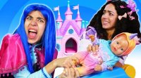برنامه کودک نی نی آنابل : دعوای پرنسس ها بر سر نی نی کوچولو : سرسره بازی و استخر توپ