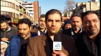 در تهران گفتگوی رسا با شخصیت های کشوری در حاشیه تشییع پیکر حاج قاسم