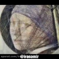 هنر نقاشی با نخ از آنی آباکومووا فوق العادست حتما ببینید