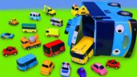 اسباب بازی های اتوبوس Tayo: ماشین پلیسبیل مکانیکیقطار...