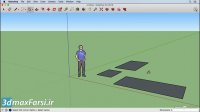دانلود آموزش ترسیم اشکال اسکچاپ SketchUp Drawing Rectangle tool