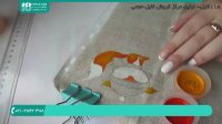 آموزش جالب نقاشی روی پارچه ساده و رنگی ( نقاشی روباه عروسکی )