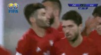 گل دوم ایران درمقابل توگو (کریم انصاری‌فرد)