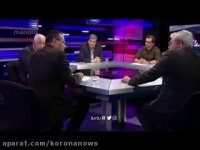 درگیری با عوامل شبکه من و تو روی انتن زنده