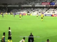 جشن شادی سپاهانی‌ها پس از ثبت گل‌های دوم و سوم در امارات