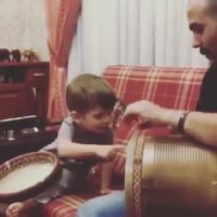 هنرنمایی پدر و پسر