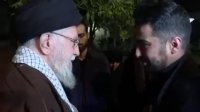 گفت‌وگوی رهبر انقلاب با خانواده شهید سید رضی