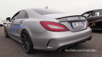 BRABUS Mercedes-Benz CLS63 S AMG La Performance - Revs, Accelerations, Drag Racing!