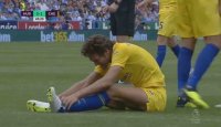 صحنه خطای پنالتی روی مهاجم چلسی