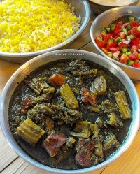 طرز تهیه خورش کرفس برای خارجی ها Celery Stew