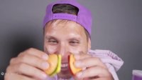 چالش غذایی - چالش غذاخوری - چالش غذای بنفش در مقابل غذای زرد - چالش غذای موکبانگ