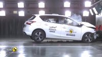 تست ایمنی  Nissan Pulsar 2014