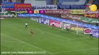 پنالتی های بازی استقلال و پرسپولیس با گزارش عباس قانع