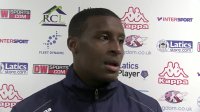 REACTION: Man of the match Donervon Daniels on Colchester United 5-0 victory
