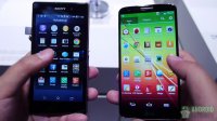 Sony Xperia Z1 vs LG G2: Quick Look