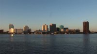 Downtown Norfolk, VA, sundown time lapse, spring 2010