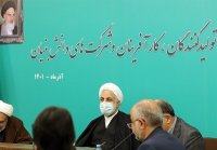 دیدار رئیس دستگاه قضا با اعضای شورای اداری زنجان