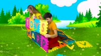 ساشا جدید  ساشا و خانه بازی جدید ABC  برنامه کودک ساشا  سرگرمی کودک