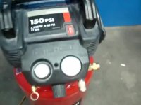 PORTER CABLE 17 GAL  COMPRESSOR 41041