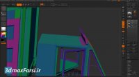 جعفر صیدی : آموزش مدلسازی کامیون زیبراش Pixolator ZBrush 4R9 Modeling