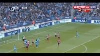 منچسترسیتی 2-0 ساوتهمپتون (گلهای بازی)