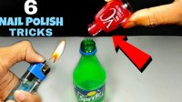 6 آزمایش علمی جالب و ساده با لاک ناخن