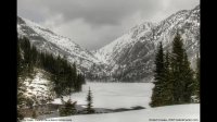 HDR Time Lapse of Montana Weather At Mountain Lake