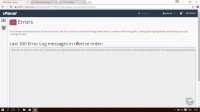 آموزش Cpanel سی پنل  - خطاها Errors