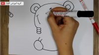 چطور میشه خیلی آسون یک خرس خوشگل بکشید